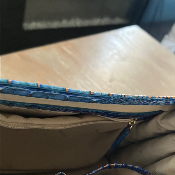 NWOT Brahmin Blue and copper Bag - Picture 6 of 10
